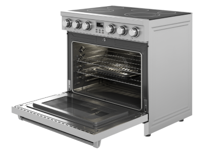 36" Thorkitchen 6.0 Cu. Ft. Contemporary Professional Electric Range - ARE36