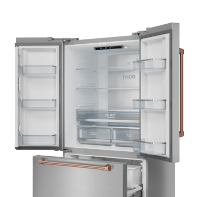 ThorKitchen Gordon Ramsay Collection French Door Refrigerator - RF3621CTD99-RSG