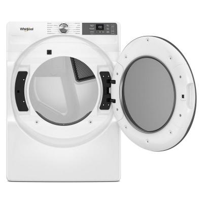 27" Whirlpool 7.4 Cu. Ft. Front Load Electric Dryer with Wrinkle Shield Option - YWED5720RW