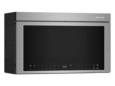 30" KitchenAid 1.1 Cu. Ft. 900 Watt Multifunction Flush Over-The-Range Microwave with Infrared Sensor Modes - YKMMF730PPS