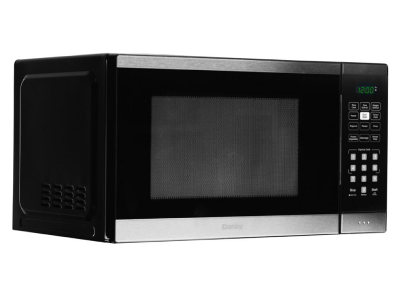 19" Danby 0.9 Cu Ft. Microwave with Convenience Cooking Controls in Black Stainless - DBMW0925BBS