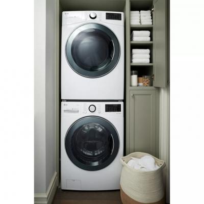 LG 7.4 Cu. Ft. Smart Wi-Fi Enabled Electric Dryer with TurboSteam - DLEX3900W