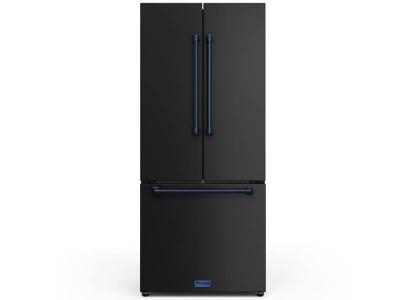 30" Thor Kitchen Gordon Ramsay Series French Door Refrigerator - RF3017FFD00-BLU